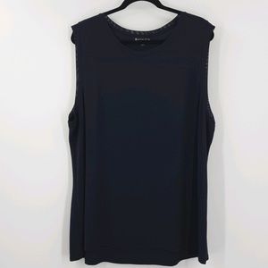 Athleta breezy tank 2x navy